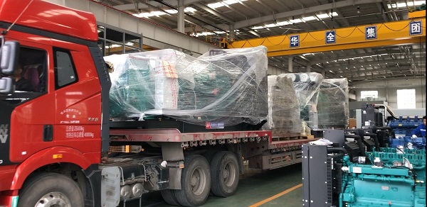 華全工程施工用柴油發(fā)電機(jī)組項(xiàng)目完工，發(fā)貨啦！