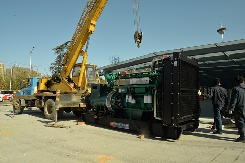 華全大型超市用柴油發(fā)電機(jī)組項(xiàng)目完成，發(fā)貨啦！